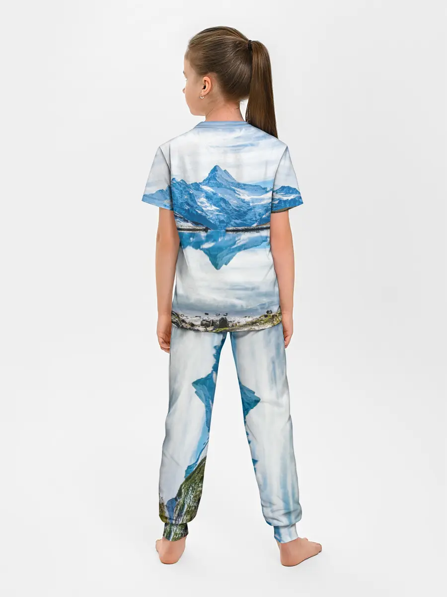 Детская пижама с брюками / Альпы