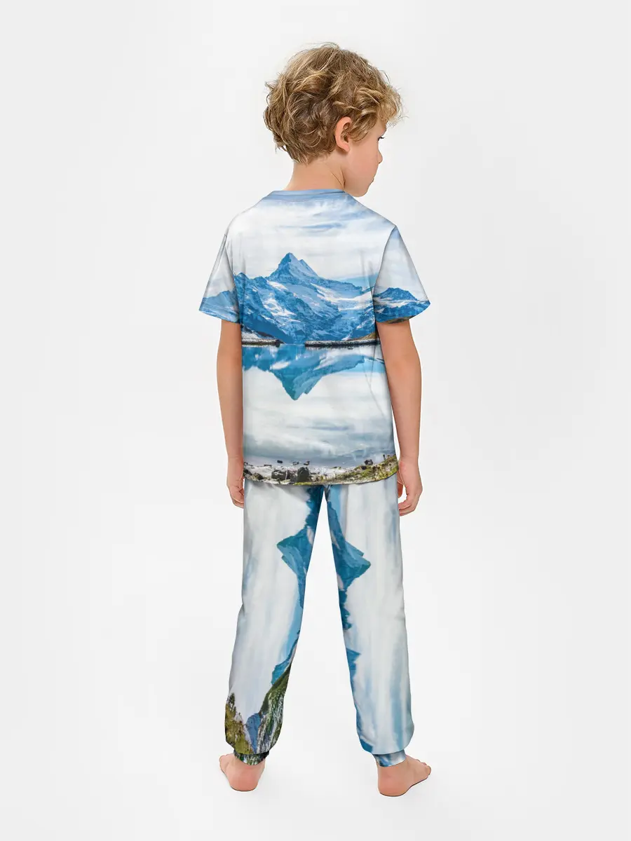 Детская пижама с брюками / Альпы