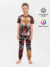 Детская пижама с брюками / Тигр красавчик сердится
