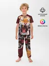 Детская пижама с брюками / Тигр красавчик сердится