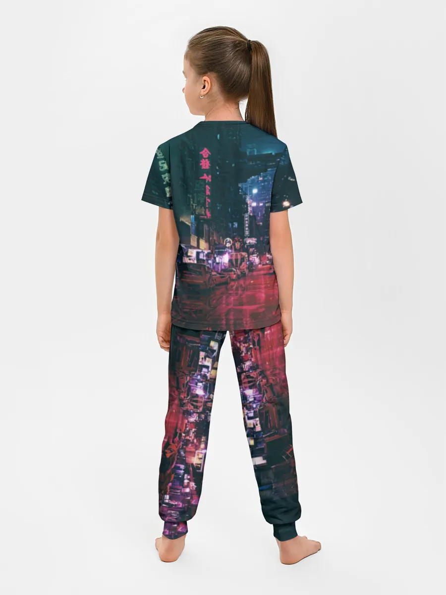Детская пижама с брюками / Cyberpunk 2077