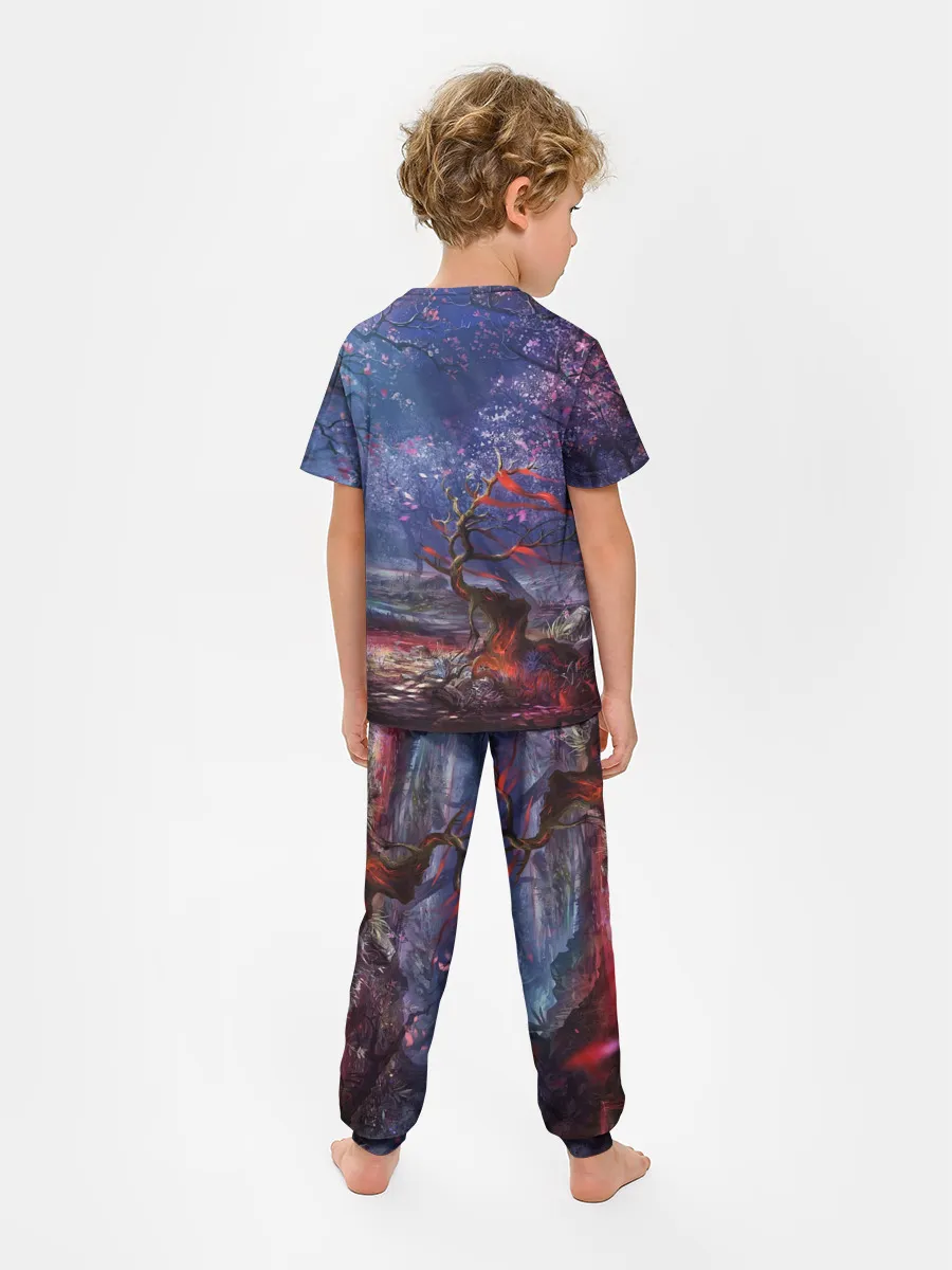 Детская пижама с брюками / Сова