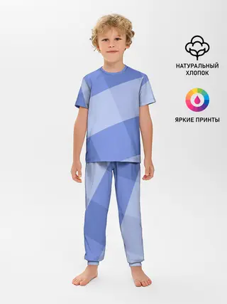 Детская пижама с брюками / Теплый минимализм