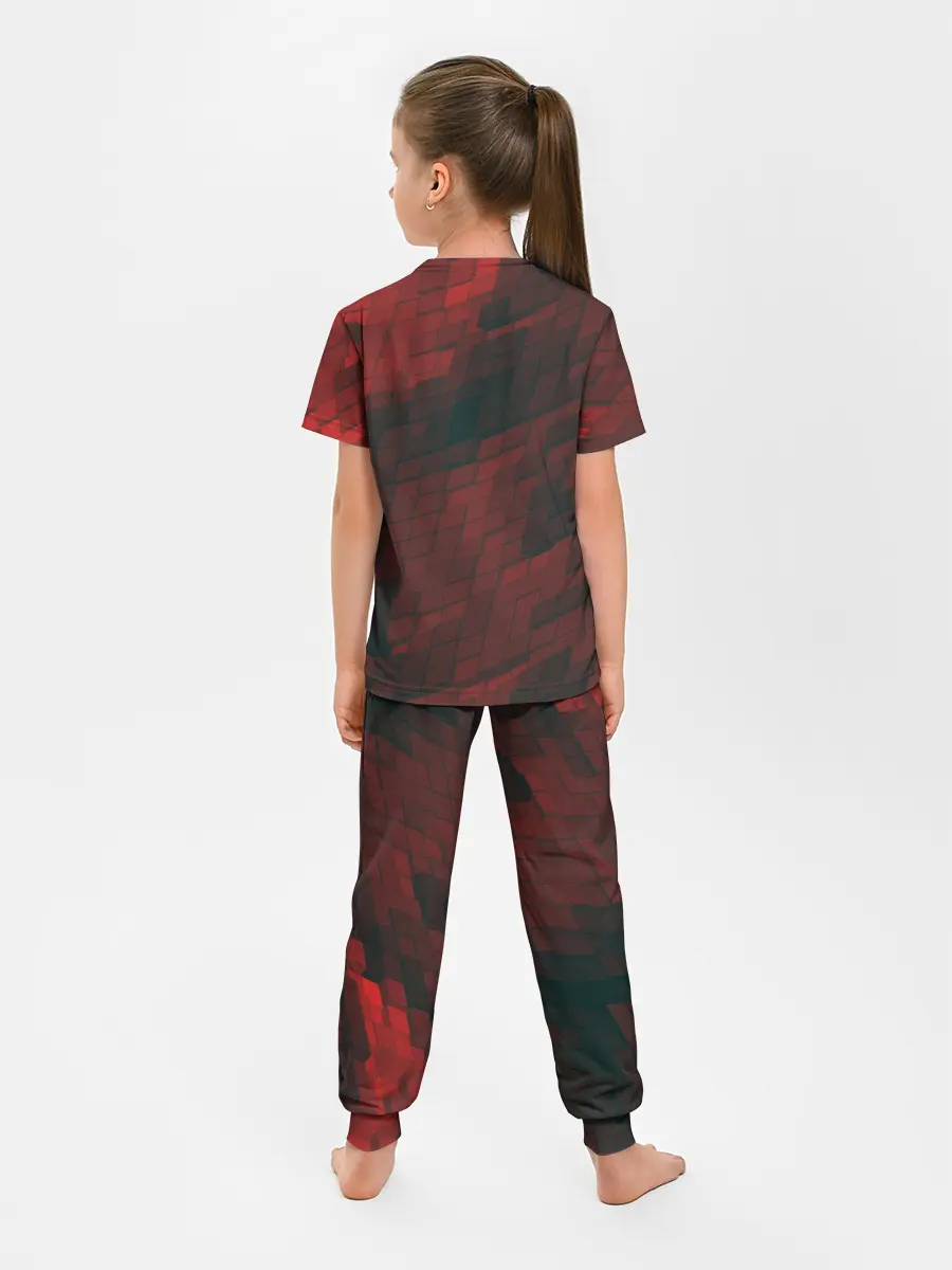 Детская пижама с брюками / Minecraft Dungeons