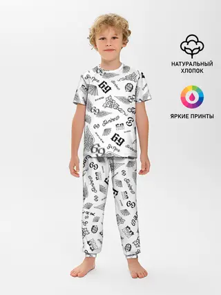 Детская пижама с брюками / 6IX9INE