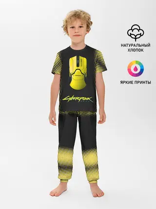 Детская пижама с брюками / cyberpunk 2077