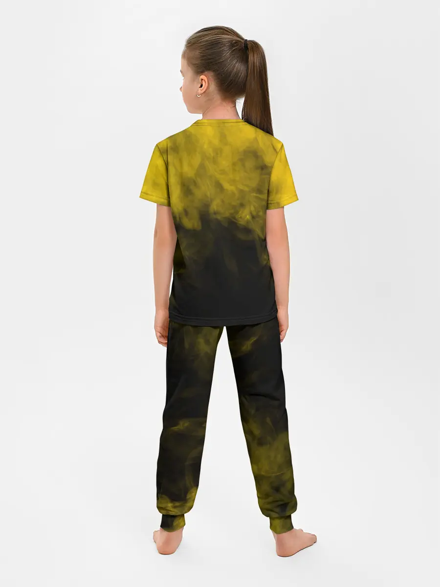 Детская пижама с брюками / FREEFIRE | YELLOW SMOKE
