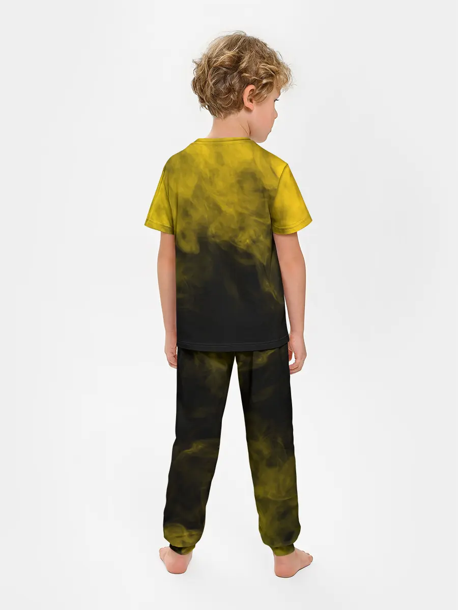 Детская пижама с брюками / FREEFIRE | YELLOW SMOKE