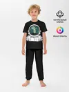 Детская пижама с брюками / Скафандр с отражением НЛО