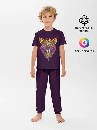 Детская пижама с брюками / ВОЛШЕБНАЯ ЛИСА | MAGIC FOX