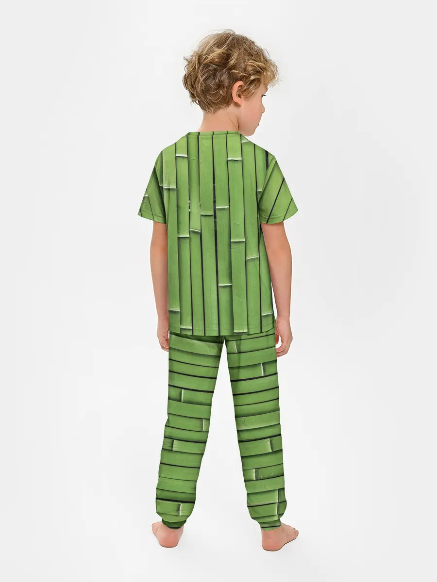 Детская пижама с брюками / Бамбук