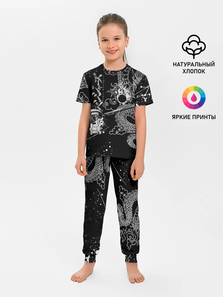 Детская пижама с брюками / ТОКИЙСКИЕ МСТИТЕЛИ / TOKYO REVENGERS ДРАКОН