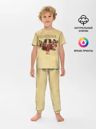 Детская пижама с брюками / One Piece. Большой куш