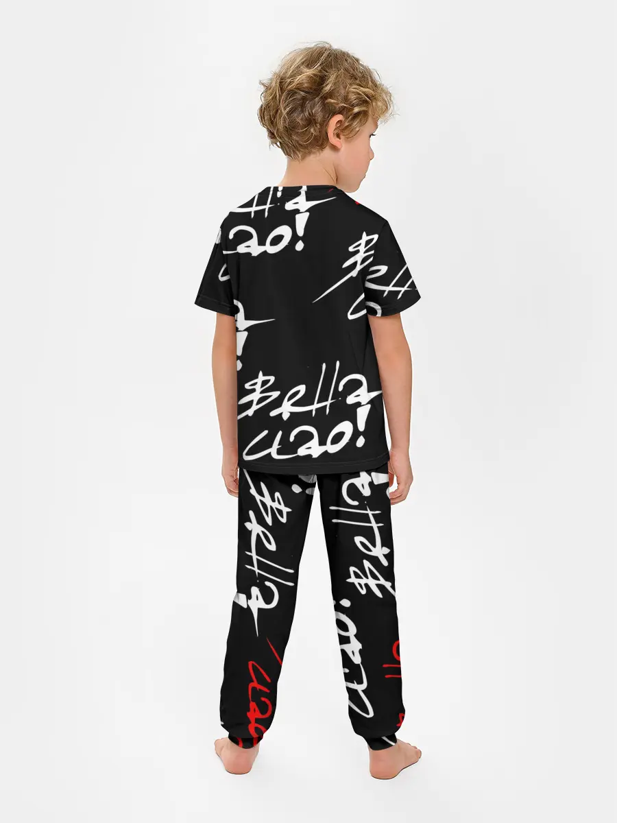 Детская пижама с брюками / Бумажный дом, Белла чао