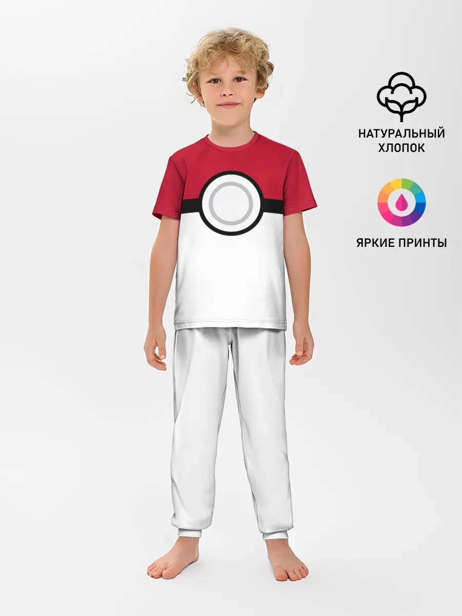 Детская пижама с брюками / Покебол