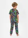 Детская пижама с брюками / Абстрактный кот
