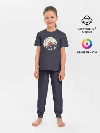 Детская пижама с брюками / Mountain. Vinyl Record