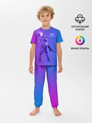 Детская пижама с брюками / Valorant