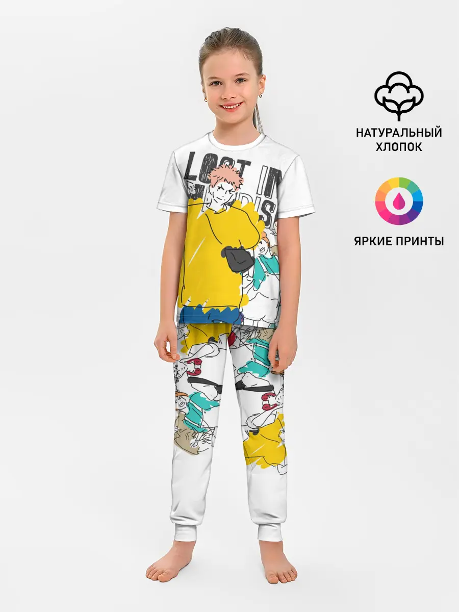 Детская пижама с брюками / Итадори Юдзи - Jujutsu Kaisen