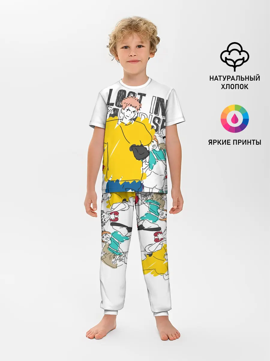 Детская пижама с брюками / Итадори Юдзи - Jujutsu Kaisen