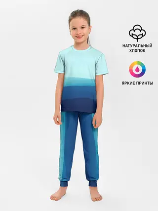 Детская пижама с брюками / Море
