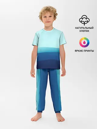 Детская пижама с брюками / Море