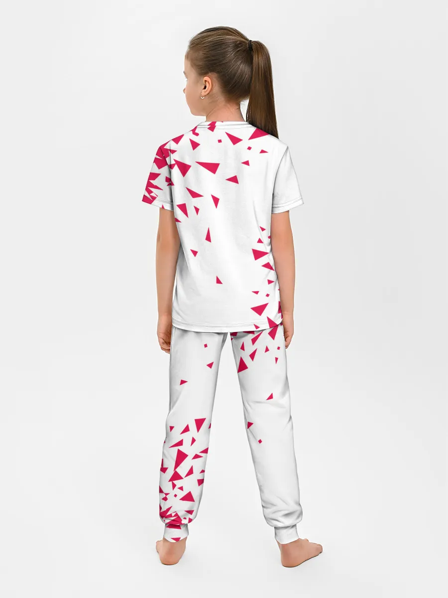 Детская пижама с брюками / Beastars треугольники