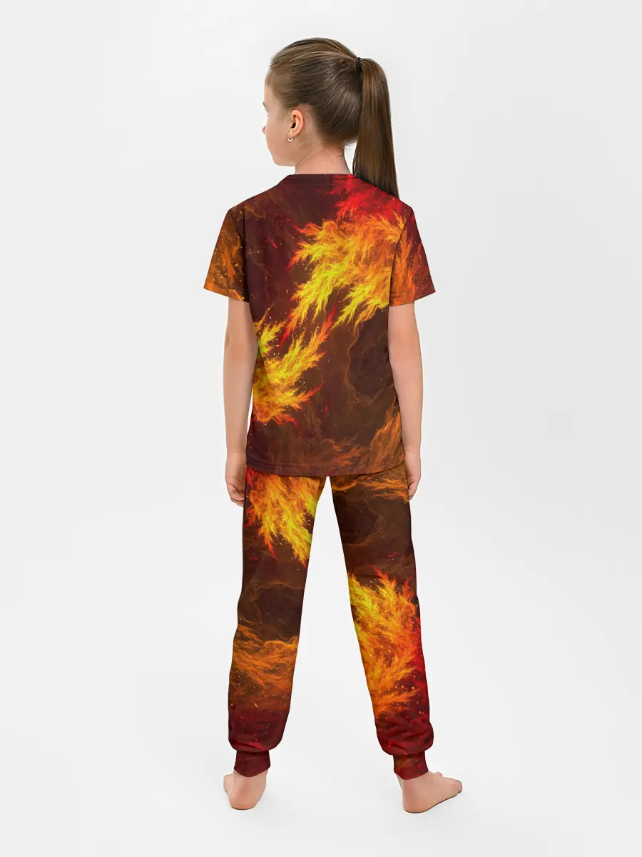 Детская пижама с брюками / Огненный Лис