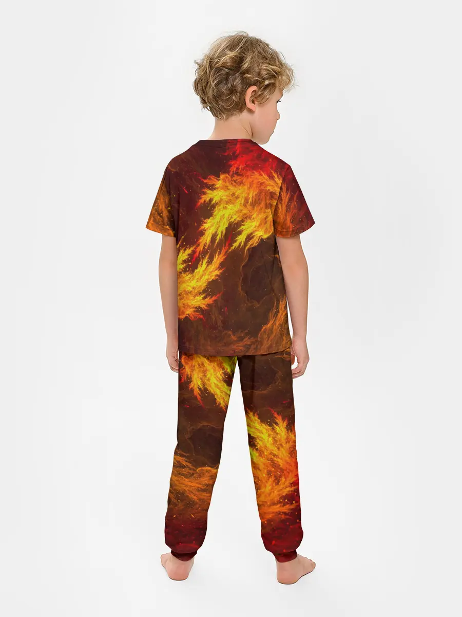 Детская пижама с брюками / Огненный Лис