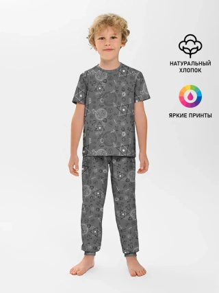Детская пижама с брюками / Пентаграммы