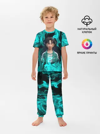 Детская пижама с брюками / Кан Сэ Бёк 3D ART | 067