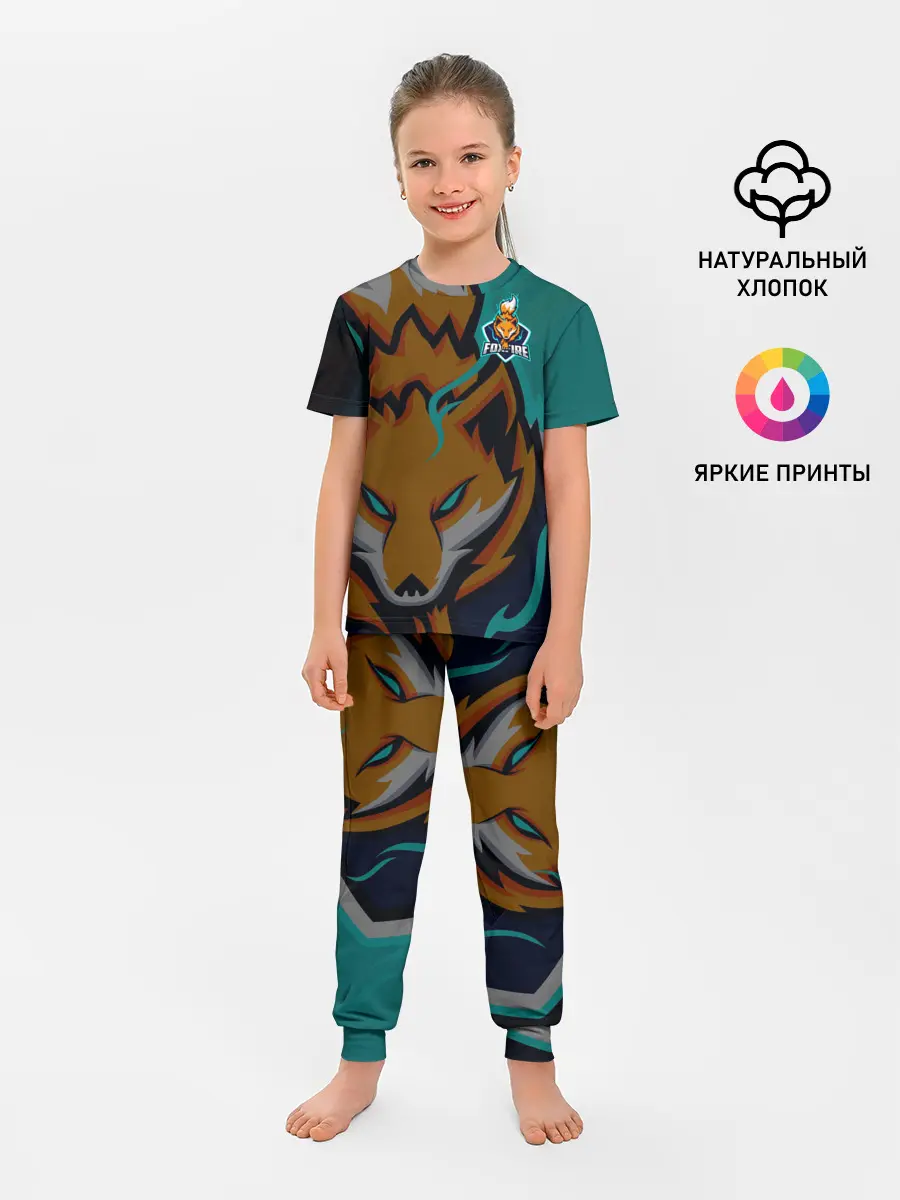 Детская пижама с брюками / Форма Foxfire