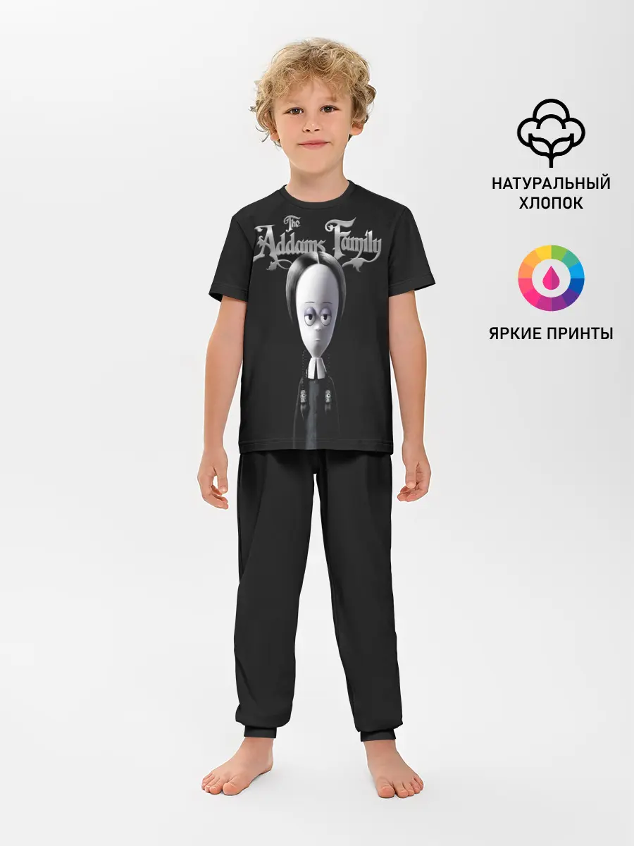 Детская пижама с брюками / Семейка Аддамс / Addams Family