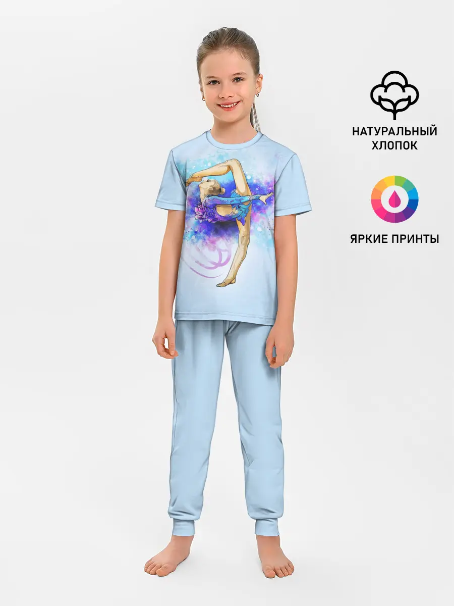 Детская пижама с брюками / Художественная гимнастика