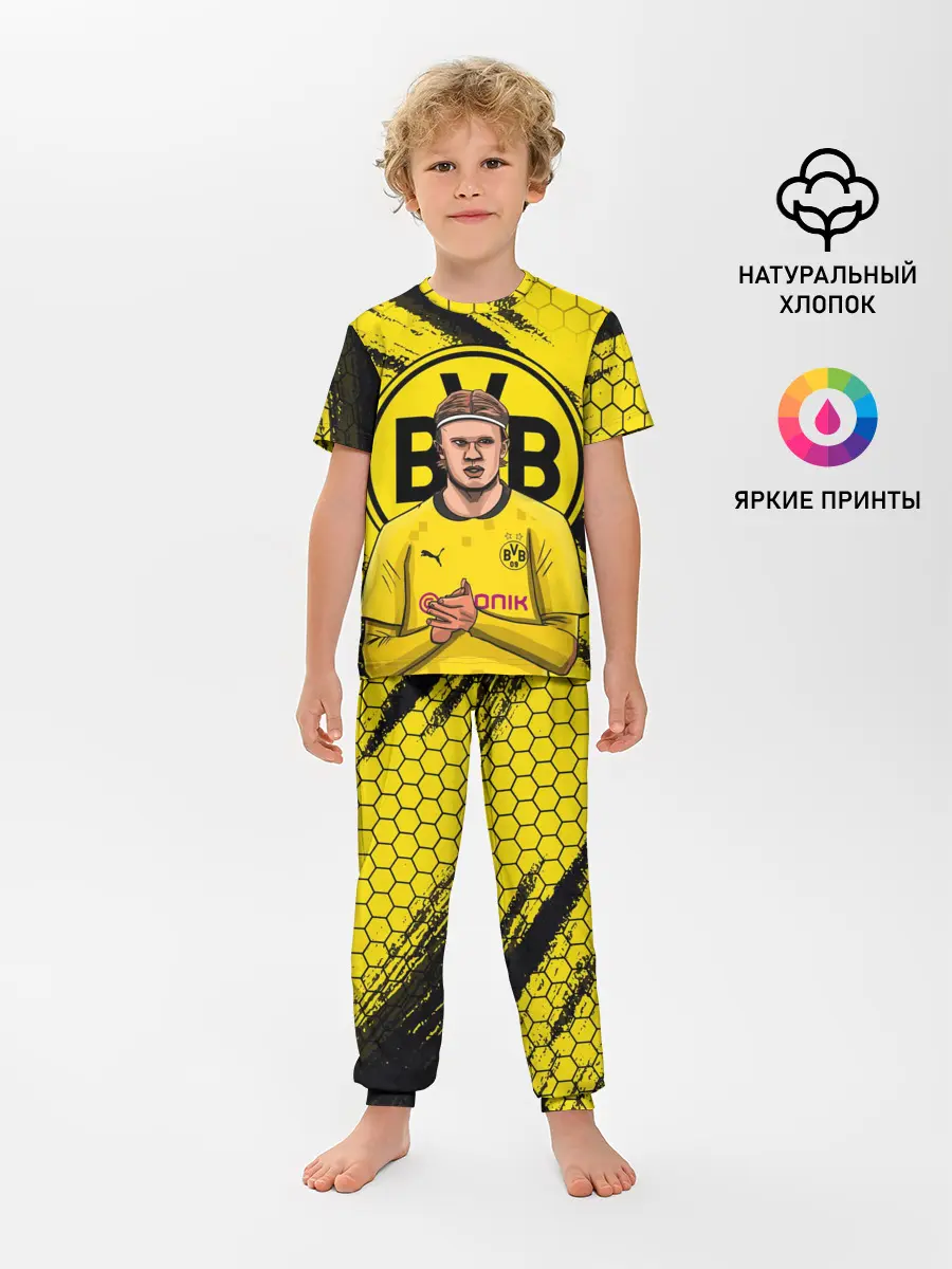 Детская пижама с брюками / ЭРЛИНГ ХОЛАНД / ERLING HAALAND