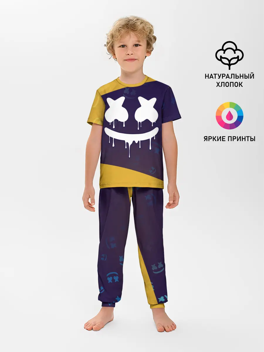 Детская пижама с брюками / MARSHMELLO / МАРШМЕЛЛОУ