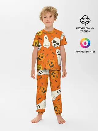 Детская пижама с брюками / УЖАСТИКИ НА ВЯЗАНКЕ