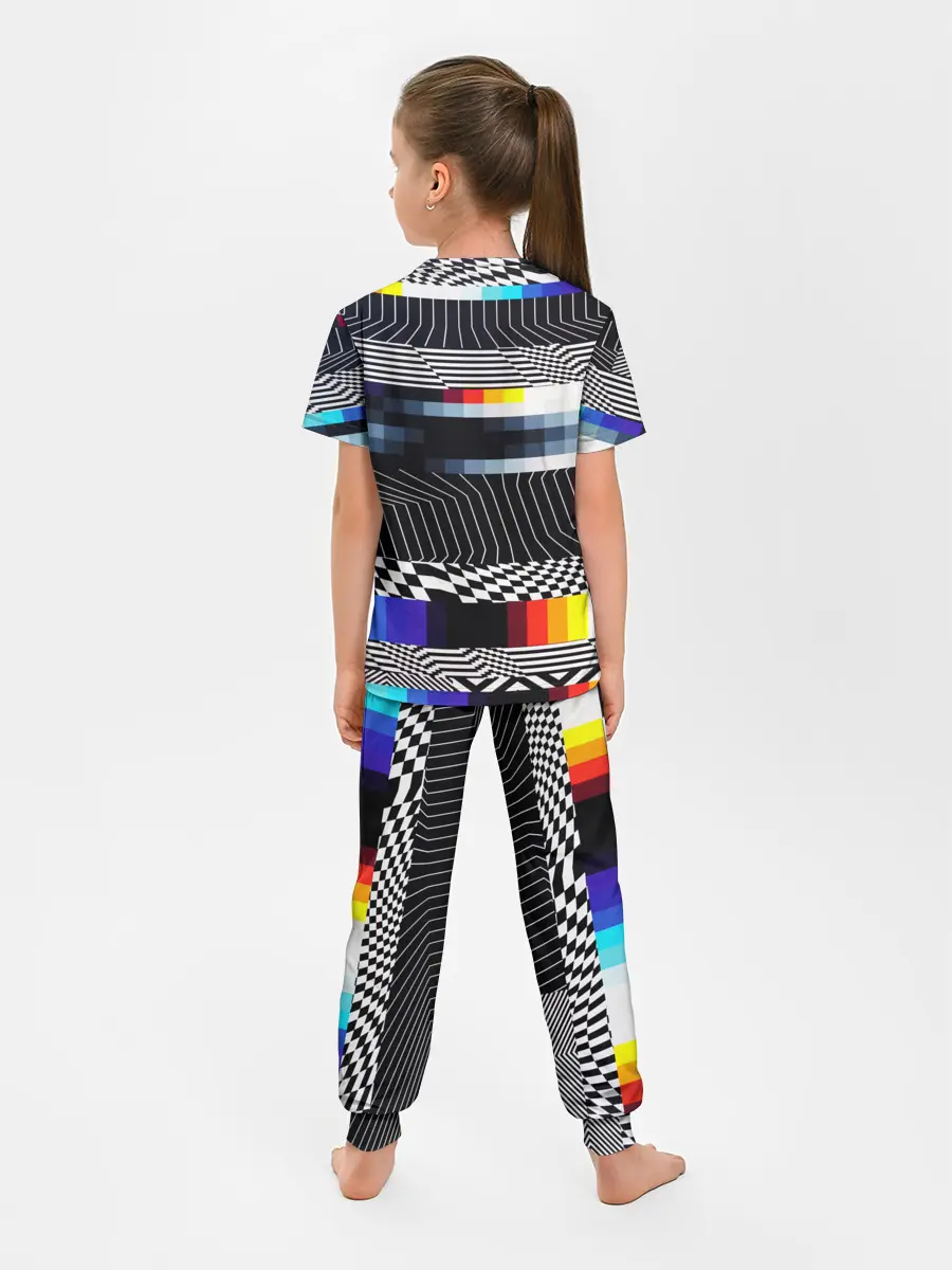 Детская пижама с брюками / Уличный стиль