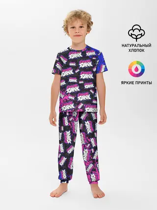 Детская пижама с брюками / FRIDAY NIGHT FUNKIN ЛОГОБОМБИН