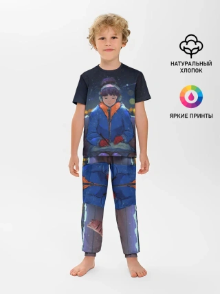 Детская пижама с брюками / Зима