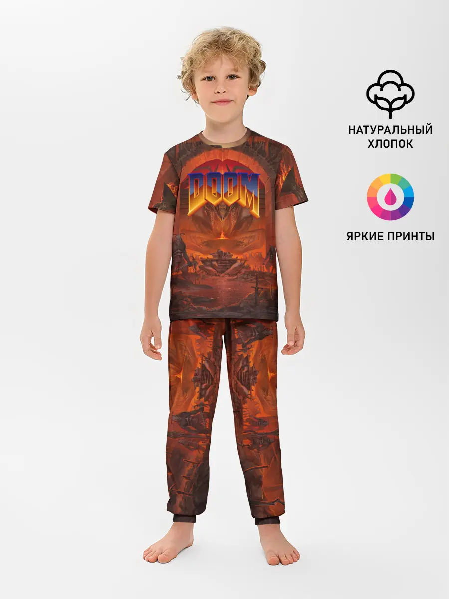 Детская пижама с брюками / DOOM | ДУМ