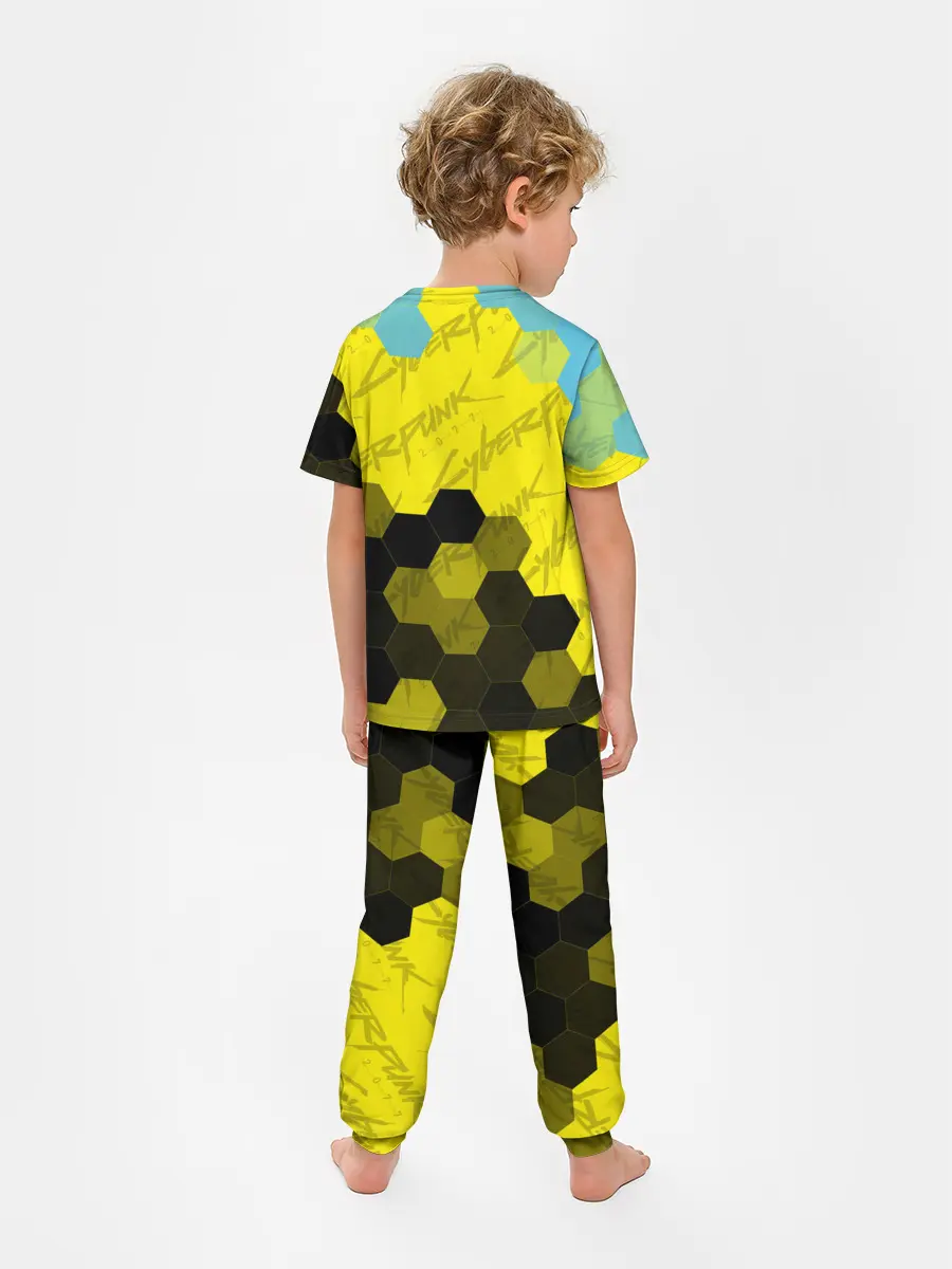 Детская пижама с брюками / CYBERPUNK 2077 / Киберпанк