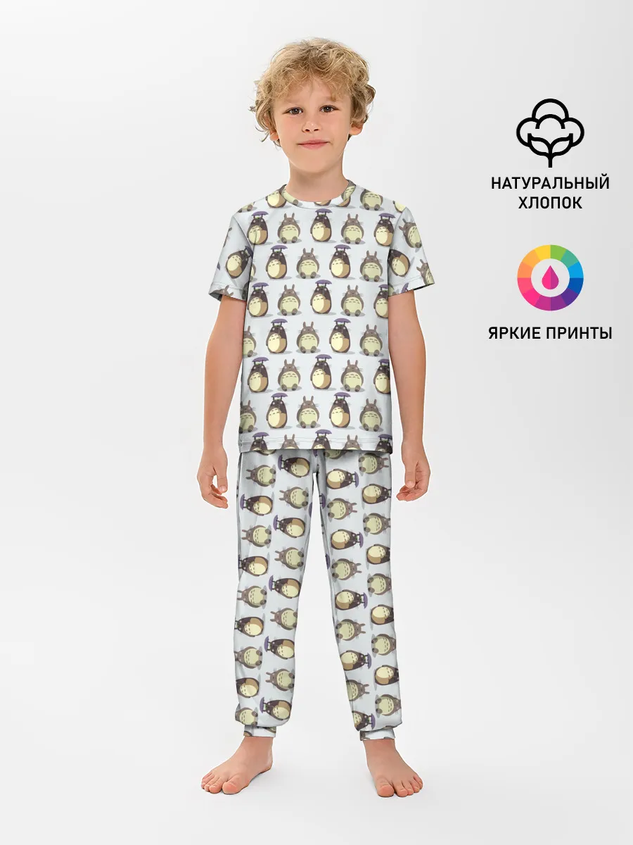 Детская пижама с брюками / Маленькие Тоторо 2