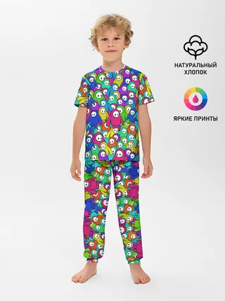 Детская пижама с брюками / Fall Guys