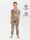 Детская пижама с брюками / ПСИХОДЕЛИКА / PSYHODELICA