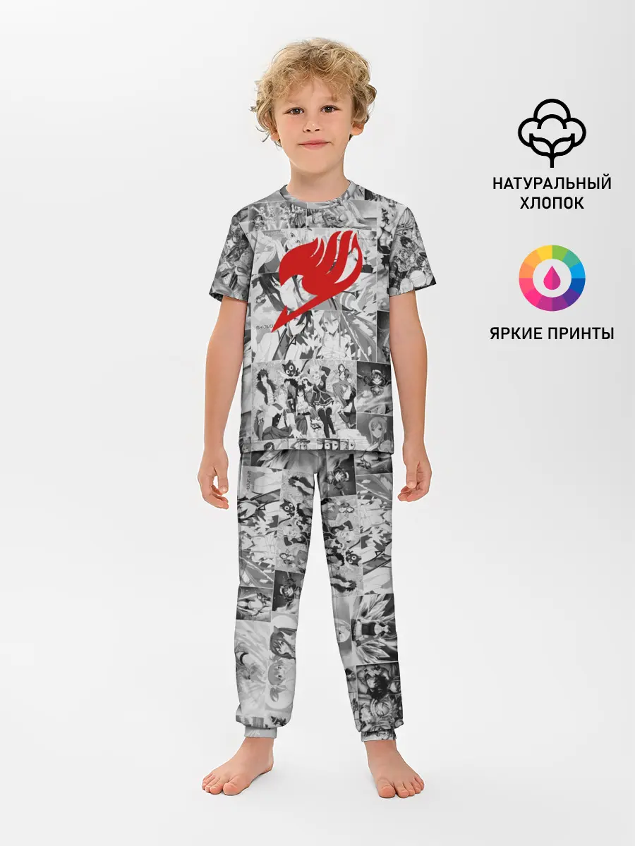 Детская пижама с брюками / Все герои Фейри Тейл