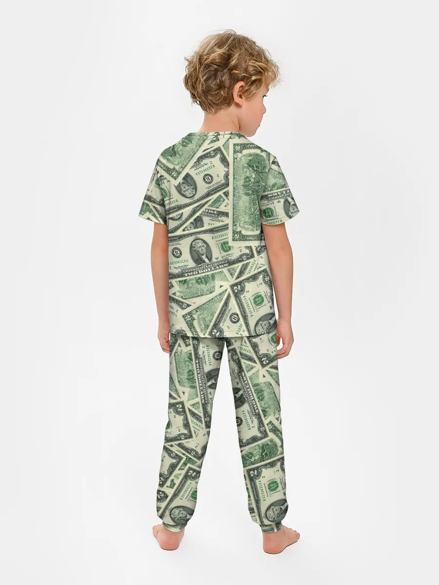 Детская пижама с брюками / Доллар