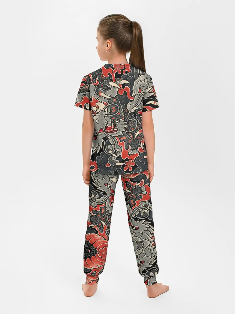 Детская пижама с брюками / Самурай