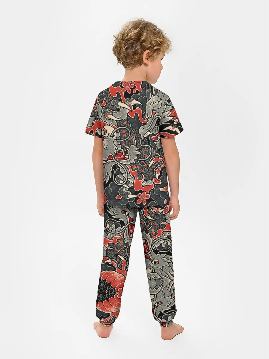 Детская пижама с брюками / Самурай
