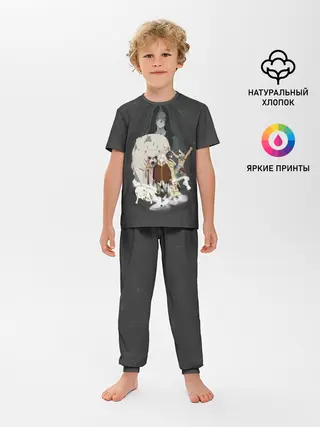 Детская пижама с брюками / для тебя бессмертный Фуши
